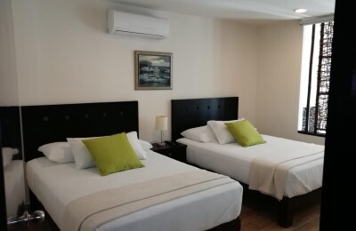 Departamento amueblado | Condominio Flamingos