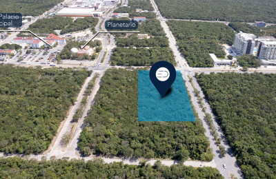 Terreno En Venta | Playa Del Carmen En "Cruz De Servicios"-1