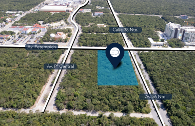 Terreno En Venta | Playa Del Carmen En "Cruz De Servicios"-2