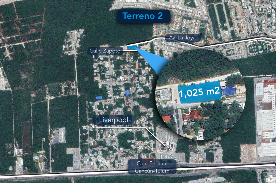 Terrenos en venta | Ideal para Desarrollo Inmobiliario | Playa del Carmen Av. La Joya-1