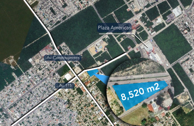 Terreno Uso Mixto | Av. 115