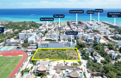 Terreno en venta | Centro de Playa del Carmen